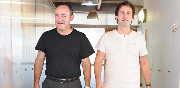 אנתוני אסקין, גדעון מנטל / צלם: תמר מצפי